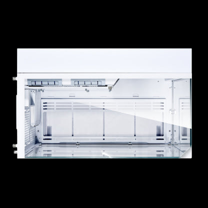 LIAN LI O11 Vision White Aluminum / Steel / Tempered Glass ATX Mid Tower Computer Case ----- O11VW