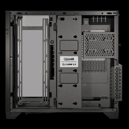 LIAN LI O11 Vision Black  Aluminum / Steel / Tempered Glass ATX Mid Tower Computer Case ----- O11VX