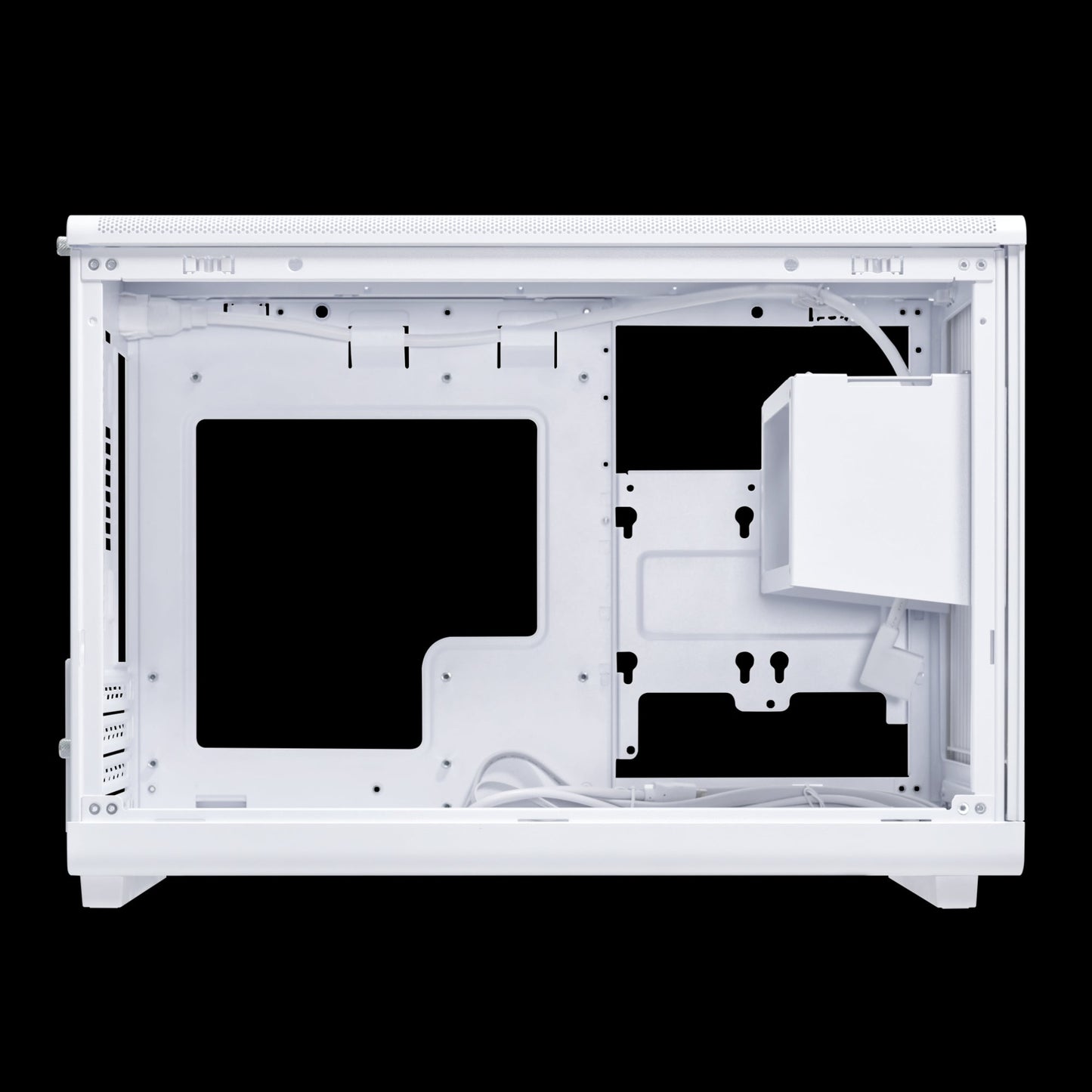 LIAN LI A3-mATX White SPCC M-ATX / ITX Computer Case ------ A3-mATX-W