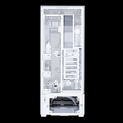 LIAN LI SUP01 White  Steel / Tempered Glass ATX Mid Tower Computer Case ----SUP01W