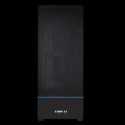 LIAN LI SUP01 Black Steel / Tempered Glass ATX Mid Tower Computer Case ----SUP01X