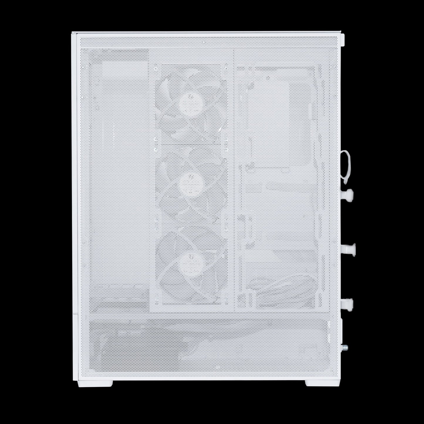 LIAN LI SUP01 White  Steel / Tempered Glass ATX Mid Tower Computer Case ----SUP01W