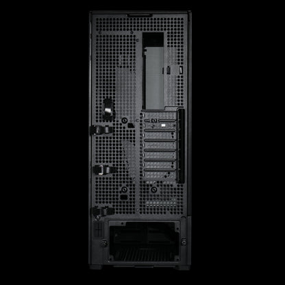 LIAN LI SUP01 Black Steel / Tempered Glass ATX Mid Tower Computer Case ----SUP01X