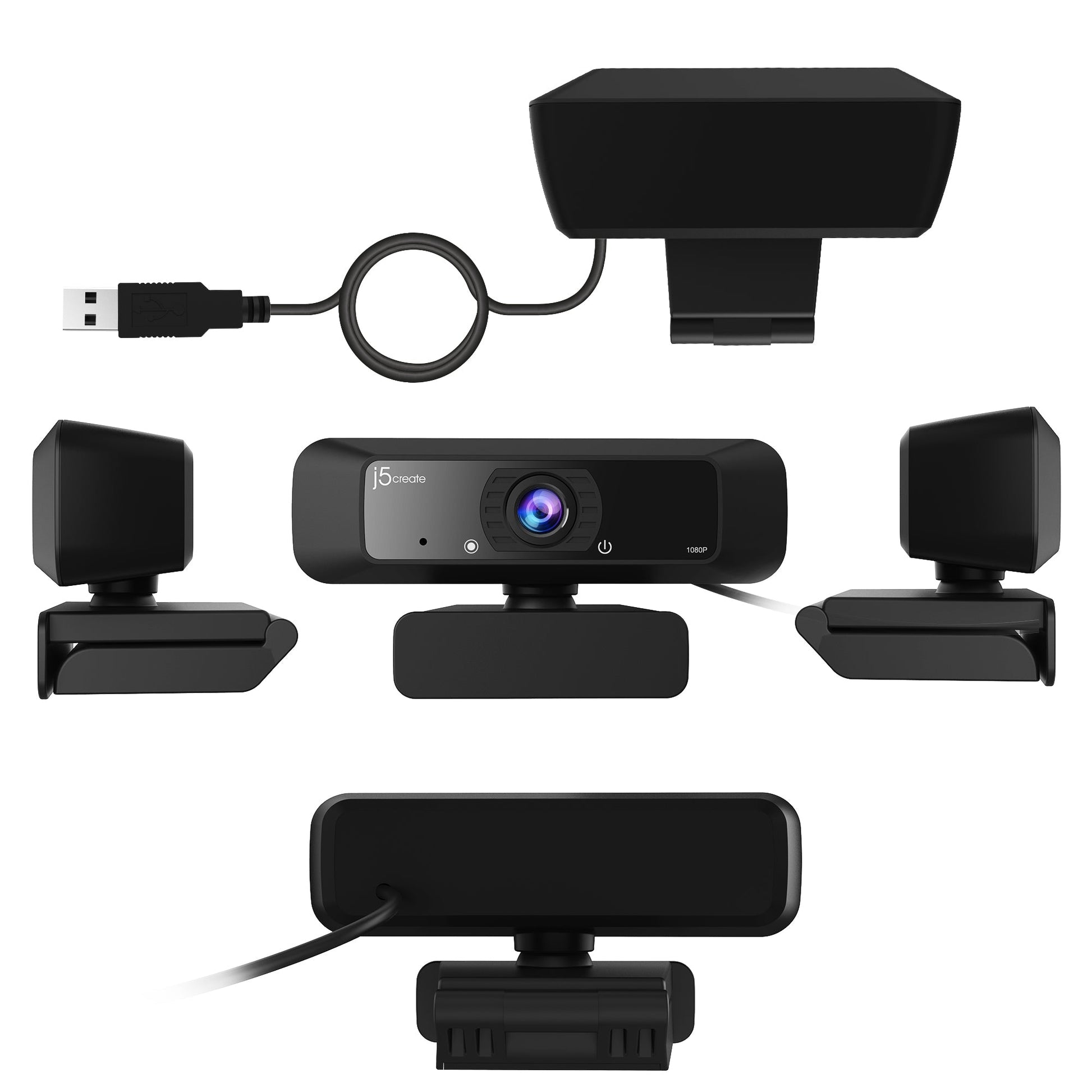 j5create USB HD Webcam with 360° Rotation