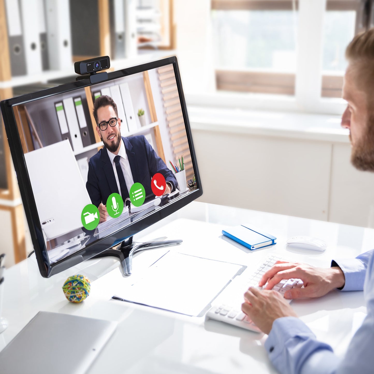 j5create USB HD Webcam with 360° Rotation