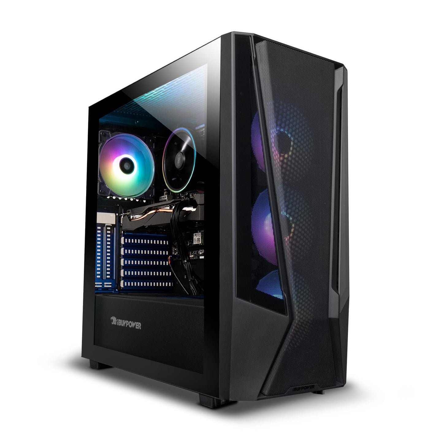iBUYPOWER  Gaming Desktop - Intel Core i5 13400F, NVIDIA GeForce RTX 4060 8GB, 16GB DDR5 RGB RAM, 1TB NVMe SSD  TraceMeshI5N4601