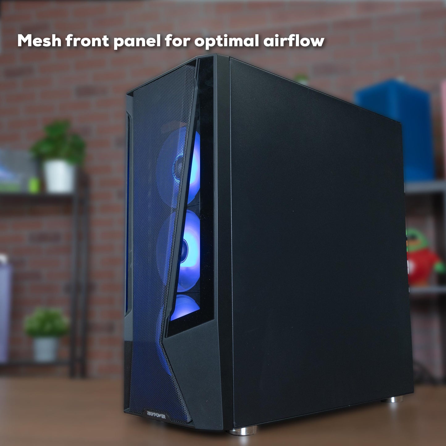 iBUYPOWER  Gaming Desktop - Intel Core i5 13400F, NVIDIA GeForce RTX 4060 8GB, 16GB DDR5 RGB RAM, 1TB NVMe SSD  TraceMeshI5N4601