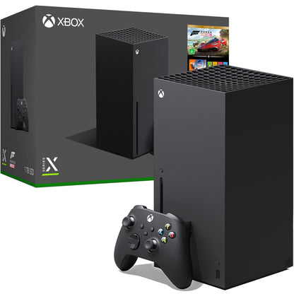 Newest Microsoft Xbox Series X 1TB SSD Gaming Console with One Wireless Controller, Forza Horizon 5 Full Game Bundle, Up to 120 FPS, True 4K Streaming + Pearlite Tech. Controller Cover Skin