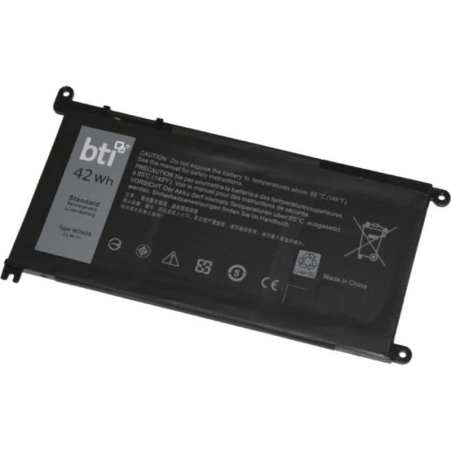 Bti Battery - Oem Compatible 0wdx0r 3crh3 C4hcw Cymgm Fc92n Fw8kr T2jx4 Wdx0r Y3f7y