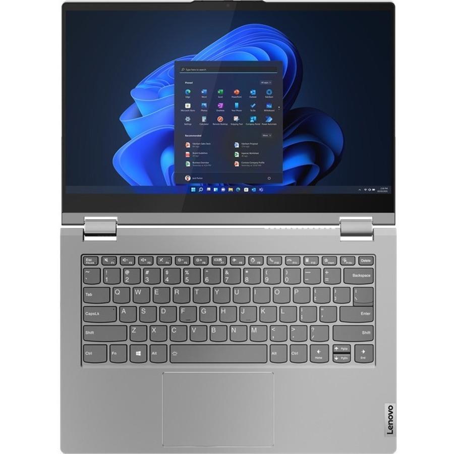 Lenovo ThinkBook 14s Yoga G3 IRU 21JG001GCA 14 Convertible 2 in 1 Notebook  Intel Core i7 13th Gen i7-1355U Deca-core (10 Core) 16 GB Total RAM 512 GB SSD - Mineral Gray