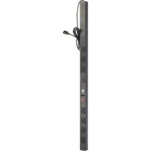 APC by Schneider Electric Rack PDU, Metered, Zero U, 10A, 230V, (16) C13 - Metered - IEC 60320 C14 - 200 V, 208 V, 230 V - 10 ft Cord Length - 0U - Vertical - Rack-mountable