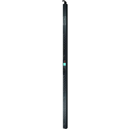 APC by Schneider Electric Switched Rack AP8000 24-Outlets 5.7kW PDU - Switched - NEMA L21-20P - 3 x IEC 60320 C19, 21 x IEC 60320 C13 - 208 V - 5700 W - 6 ft Cord Length - 0U - Rack-mountable