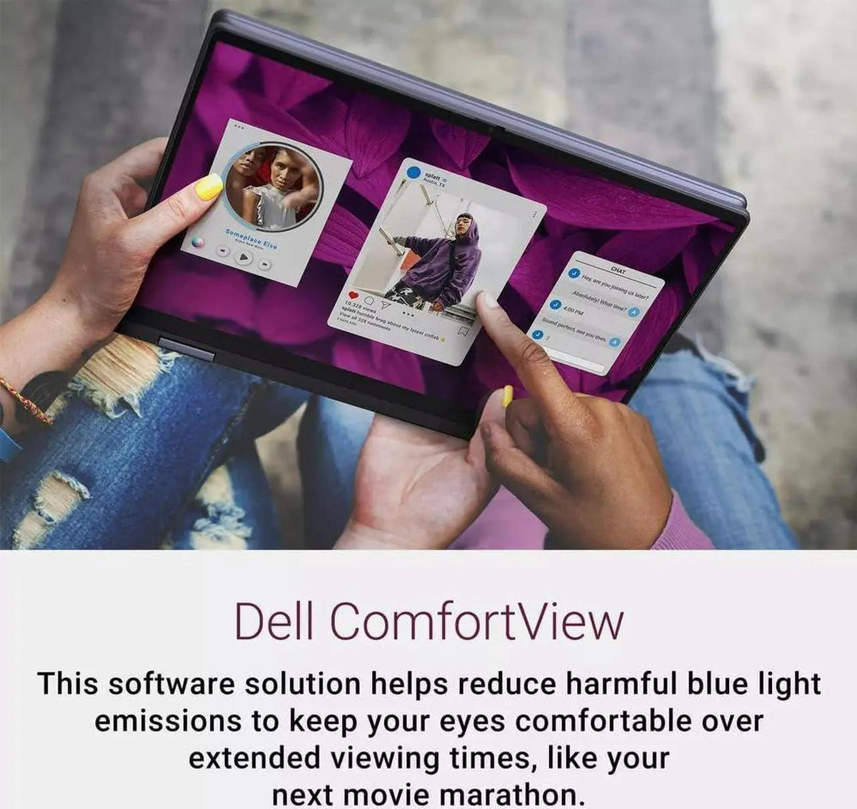 Dell Inspiron 14 2-in-1 Touchscreen Laptop, 14 Full HD+, AMD R5 8640HS, 32 GB DDR5, 1 TB SSD, Radeon Graphics, Backlit Keyboard, Fingerprint, Windows 11 Pro