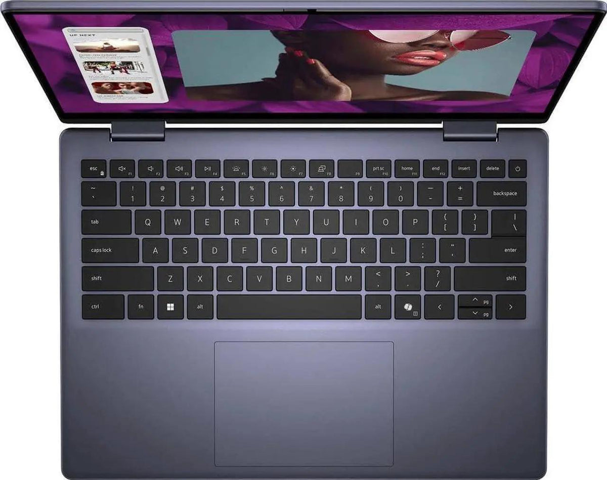 Dell Inspiron 14 2-in-1 Touchscreen Laptop, 14 Full HD+, AMD R5 8640HS, 32 GB DDR5, 1 TB SSD, Radeon Graphics, Backlit Keyboard, Fingerprint, Windows 11 Pro