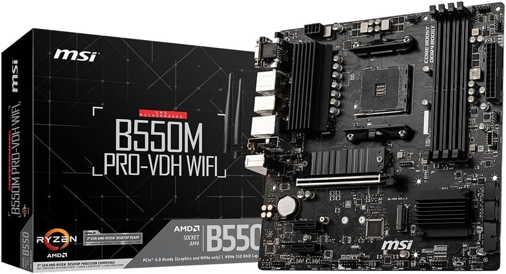 MSI MAG B550 TOMAHAWK WIFI AM4 ATX Motherboard