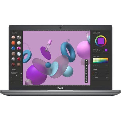 Dell Precision 3000 3480 14 Mobile Workstation - Full HD - 1920 x 1080 - Intel Core i5 13th Gen i5-1335U Deca-core (10 Core) 1.30 GHz - 16 GB Total RAM - 512 GB SSD - Titan Gray - Intel Chip - W PXRGK