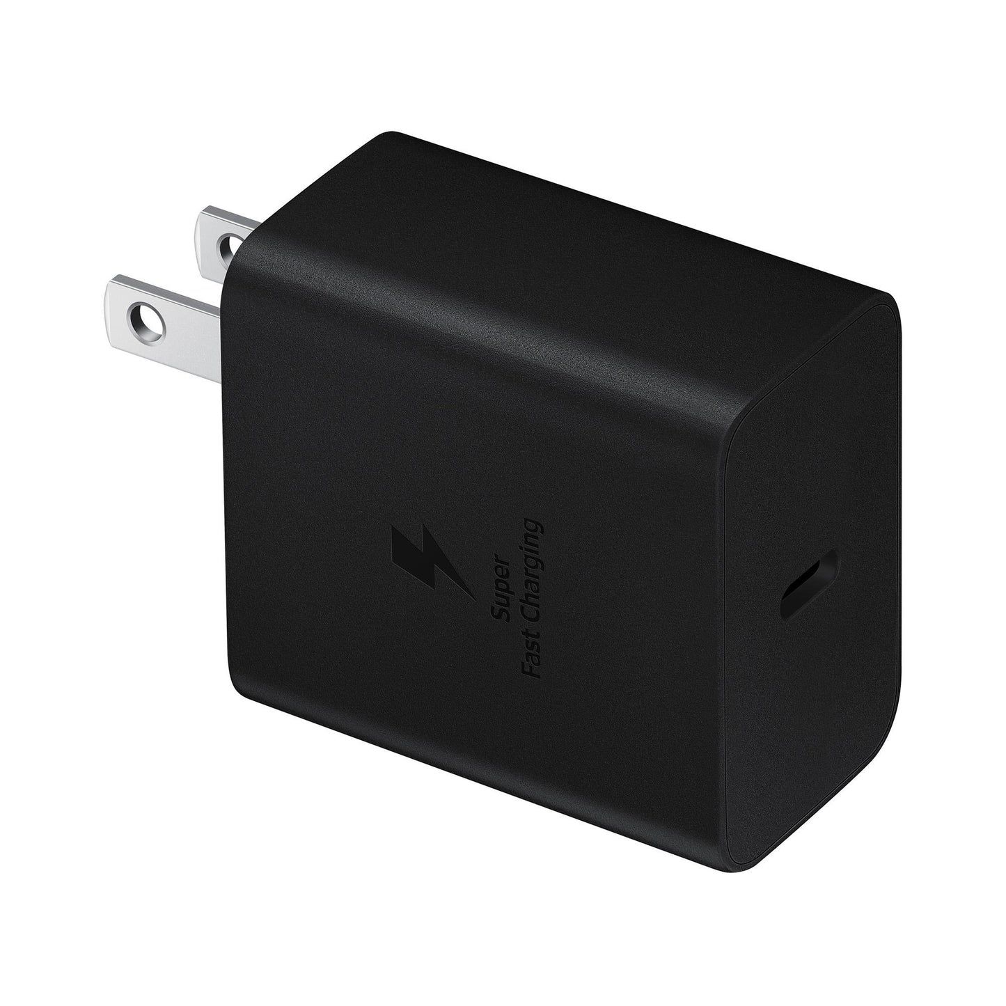 Samsung OEM Black 45W USB-C PD Wall Charger w/ USB-C to USB-C Cable