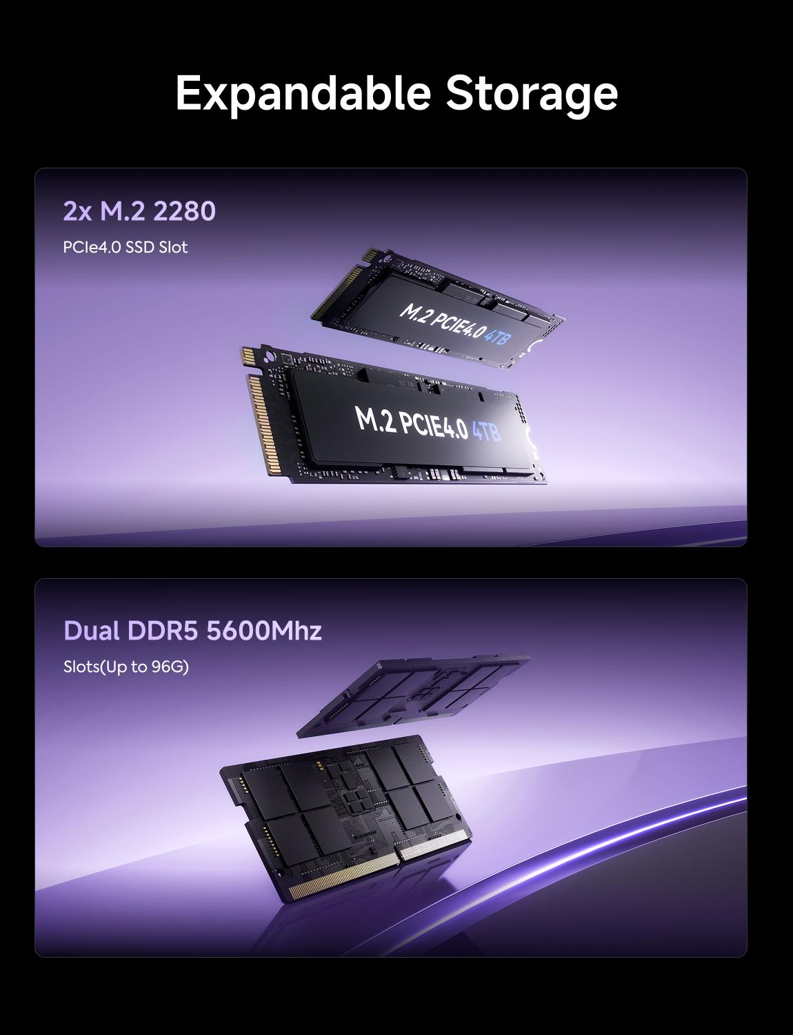 MINISFORUM X1-255 Mini PC AMD Ryzen 7 255(8C/16T) 32GB DDR5 1TB SSD Desktop Computer, HDMI2.1|DP2.0|2xUSB4 Video Output, 1x Oculink Port, 2.5G RJ45 Port/WiFi7/BT5.4, AMD Radeon Graphics Micro PC
