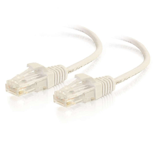 C2G 15ft (4.57m) Cat6 Snagless (UTP) Slim Ethernet Network Patch Cable-C2G