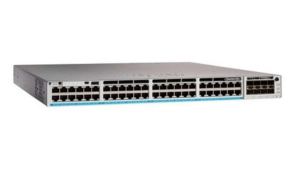 Cisco C9300LM-48U-4Y-ECisco Catalyst 9300L Mini Switch 48 Port UPoE, 4x25G Fixed Uplinks, Network Essentials