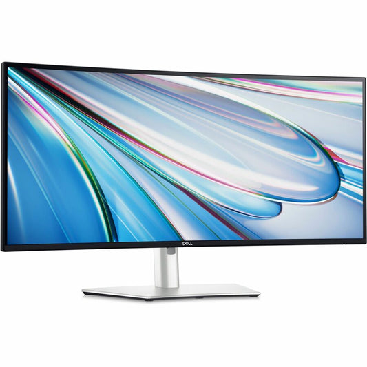 Dell U3425WE 34" Class UW-QHD Curved Screen LED Monitor - 21:9 - 34.1" Viewable - In-plane Switching (IPS) Black Technology - Edge LED Backlight - 3440 x 1440 - 1.07 Billion Colors - 300 Nit - 5 ms - HDMI - DisplayPort - KVM Switch, USB Hub
