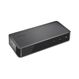 Kensington SD4700P USB-C or USB-A - 60W PD - Dual Display Docking Station with Power Delivery for Windows PC's, Surface Pro, Surface Laptops, and MacBooks - TAA Compliant (K38240NA)