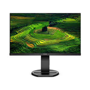 Philips 241B8QJEB 24" Frameless Monitor, Full HD IPS, USB 3.0 hub, Built-in Speakers, VESA, Height Adjustable Stand, TCO Edge