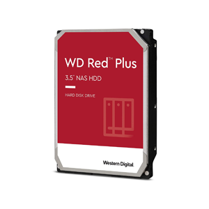 Western Digital 8TB WD Red Plus NAS Internal Hard Drive HDD - 7200 RPM, SATA 6 Gb/s, CMR, 256 MB Cache, 3.5" - WD80EFBX
