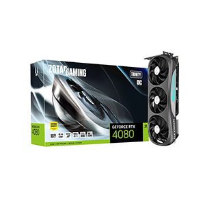 ZOTAC Gaming GeForce RTX 4080 16GB Trinity OC 16GB GDDR6X 256-bit 22.4 Gbps PCIE 4.0 Gaming Graphics Card, IceStorm 2.0 Advanced Cooling, Spectra 2.0 RGB Lighting, ZT-D40810J-10P