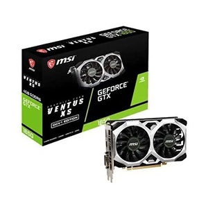 MSI Gaming GeForce GTX 1650 128-Bit HDMI/DP/DVI 4GB GDRR6 HDCP Support DirectX 12 VR Ready OC Graphics Card (GTX 1650 D6 Ventus XS OCV1)