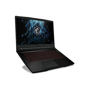 MSI GF63 Thin Laptop: 11th Gen Core i5-11400H, RTX 1650, 256GB SSD, 8GB RAM, 15.6" Full HD IPS Display, Windows 11