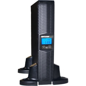 Minuteman Endeavor LCD ED1000RTXL2U 1000VA Tower/Rack/Wall Mountable UPS - 2U Tower/Rack/Wall Mountable - 3 Minute Stand-by - 120 V AC Input - 110 V AC, 120 V AC Output - Sine Wave - Serial Port - USB - LCD Display