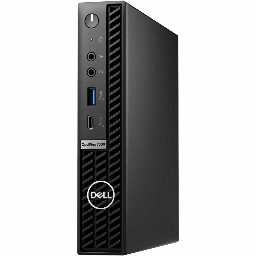 Dell OptiPlex 7000 7020 Desktop Computer - Intel Core i5 14th Gen i5-14500T - 8 GB - 256 GB SSD - Micro PC - Intel Chip - Windows 11 Pro - Intel DDR5 SDRAM - English (US) Keyboard - IEEE 802.11ax - 90 W