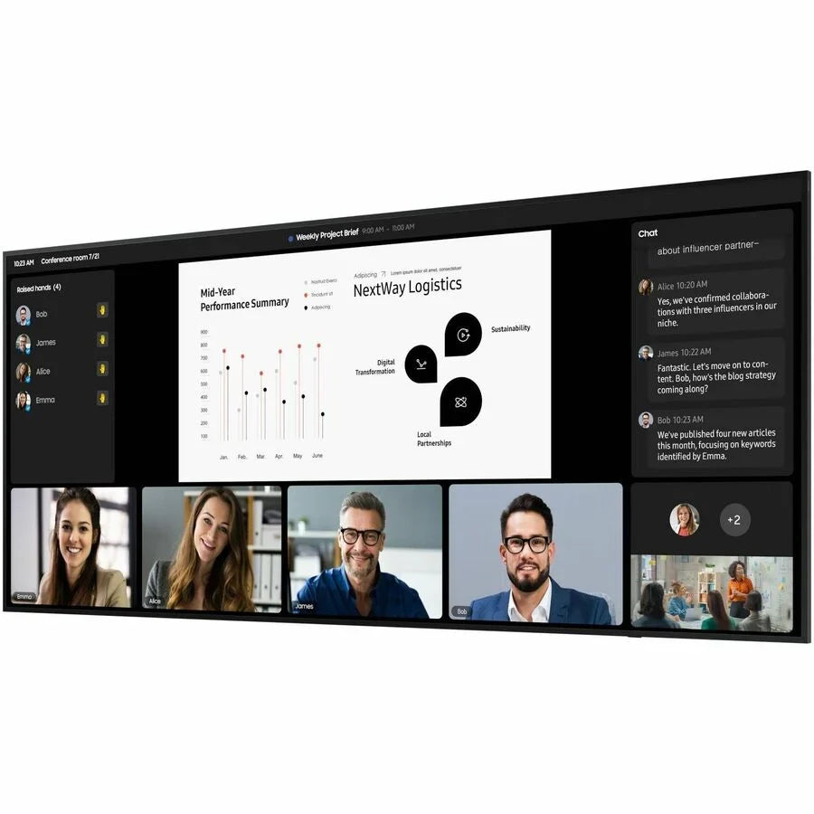 Samsung 5K UHD Signage QPDX-5K Series - 105" LCD - Vertical Alignment (VA) - 24 Hours/7 Days Operation - 5120 x 2160 - 21:9 - 6 ms - 500 Nit - 2160p - HDMI - USB - Serial - Wireless LAN - Bluetooth - Ethernet - Tizen 8.0 - Energy Star