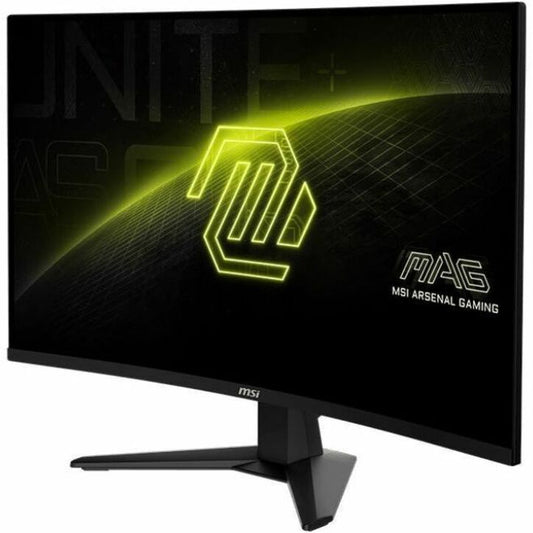 MSI MAG 32CQ6F 31.5-inch IPS 2560 x 1440 (QHD) Computer Monitor, 180Hz, Adaptive-Synch, HDMI, Display Port, VGA Port, VESA Mountable, Tilt, Height Adjustable, Speaker, 0.5ms, Black