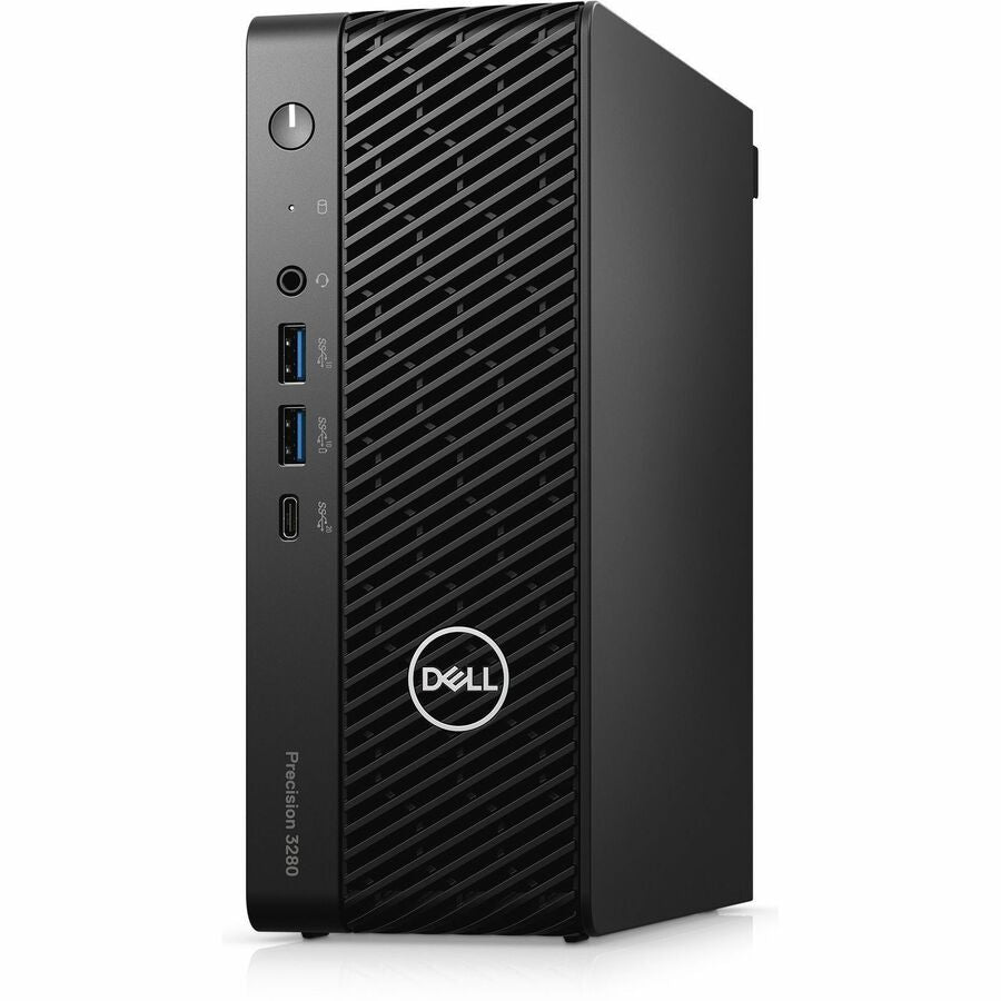Dell Precision 3000 3280 Workstation - Intel Core i7 14th Gen i7-14700 - 16 GB - 512 GB SSD - Compact - Black - Intel Chip - Windows 11 Pro - NVIDIA T1000 8 GB Graphics - NVMe, Serial ATA Controller - English (US) Keyboard