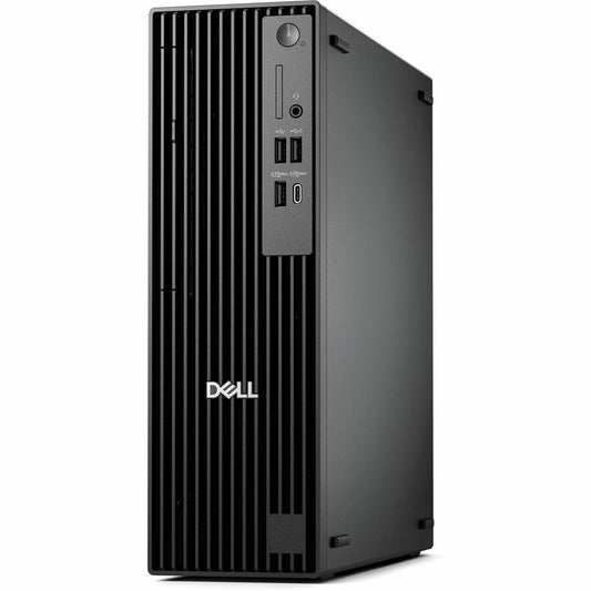 Dell Pro Slim Plus QBS1250 Desktop Computer - Intel Core Ultra 7 265 - 32 GB - 1 TB SSD - Slim PC - Standard Black - Intel Chip - Windows 11 Pro - Intel DDR5 SDRAM - English (US) Keyboard - IEEE 802.11ax - 260 W