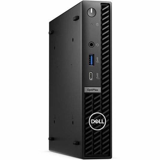 Dell OptiPlex 7000 7020 Desktop Computer - Intel Core i5 14th Gen i5-14500T - 16 GB - 256 GB SSD - Micro PC - Intel Chip - Windows 11 Pro - English (US) Keyboard - 90 W