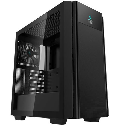 Deepcool Ch510 Mesh Digital Black Abs - Spcc - Tempered Glass Atx Mid Tower Pc Computer Case