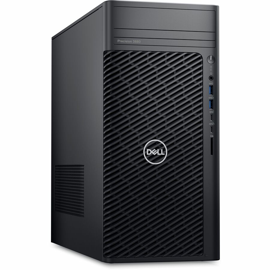 Dell Precision 3000 3680 Workstation - Intel Core i5 14th Gen i5-14500 - 16 GB - 512 GB SSD - Tower - Intel Chip - Windows 11 Pro - NVIDIA T1000 4 GB Graphics - DVD-Writer - Gigabit Ethernet - vPro Technology