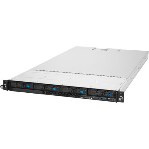 Asus RS500A-E12-RS4U-8TW Barebone System - 1U Rack-mountable - Socket SP5 LGA-6096 - 1 x Processor Support - AMD - AMD Chip - 6 TB DDR4 SDRAM DDR5-4800/PC5-38400 Maximum RAM Support