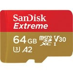 SanDisk Ultra microSDXC 64GB with Adapter - SDSQUAB-064G-CN6MA