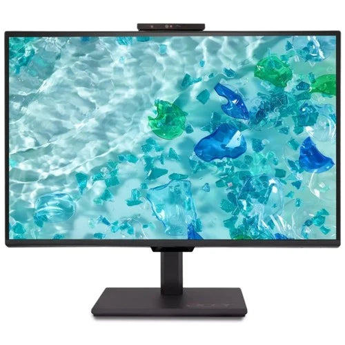 Acer Vero B248Y G 24" Class Webcam LCD Monitor 16:9 - Black - 23.8" Viewable - 250 Nit - 4 ms - Speakers - USB Type-C - HDMI - DisplayPort