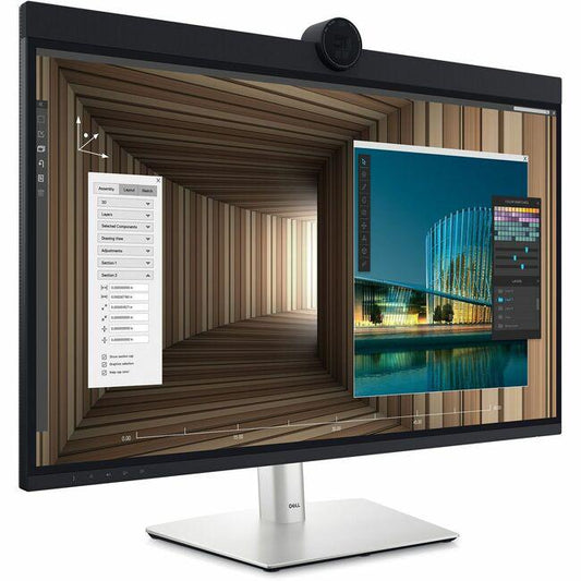 UltraSharp U3224KB 31.5 Webcam 6K LED LED Monitor - 16:9 - 32 Class - In-plane Switching (IPS) Black Technology - 6144 x 3456 - 1.07 Billion Colors - 450 Nit - 5 ms - 60 Hz Refresh Rate -