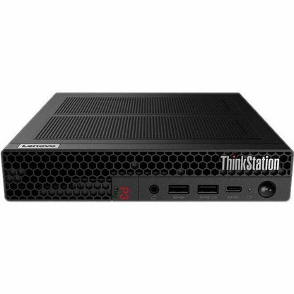 Lenovo ThinkStation P3 30H00014US Workstation - 1 x Intel Core i7 Hexadeca-core (16 Core) i7-13700T 13th Gen 1.40 GHz - 32 GB DDR5 SDRAM RAM - 1 TB SSD - Tiny - Black - Intel Q670 Chip - Windows 11 Pr
