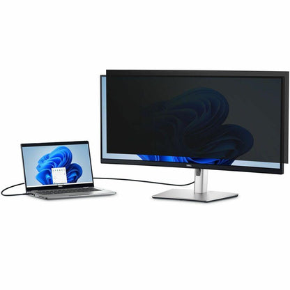 Kensington FP340UW-DE Privacy Screen for Dell 34" P3424WE Curved Monitor - For 34" Widescreen LCD Monitor - 21:9 - Glare Resistant, Fingerprint Resistant, Odor Resistant, Stain Resistant, Sc