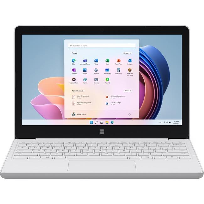 Microsoft Surface Laptop SE 11.6 Netbook - HD - 1366 x 768 - Intel Celeron N4020 Dual-core (2 Core) 1.10 GHz - 4 GB RAM - 64 GB Flash Memory - Silver