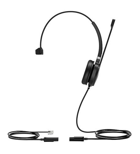 Yealink YHS36 Mono Wired Headset with cord for Yealink corded telephones