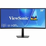ViewSonic VG3820C (38 WQHD+ 21:9 Curved Monitor with 96W USB-C) - VG3820C