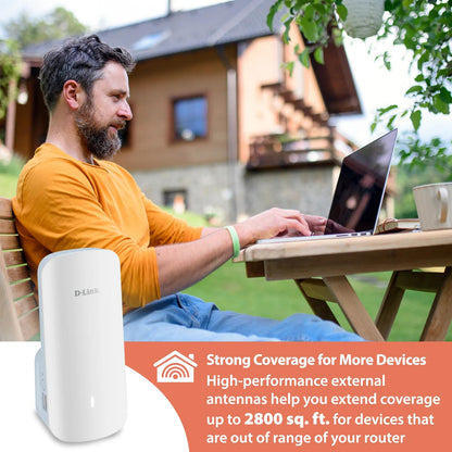 D-Link AQUILA PRO AI AX3000 Wi-Fi 6 Smart Mesh Extender - E30